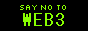 Keep the web free, say no to Web3 badge